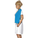 Roman Beauty Costume Adult White Blue 3
