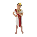 Roman Boy Costume Tunic with Sash and Wreath 1