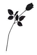 Rose Black Costume Accessories Unisex 1