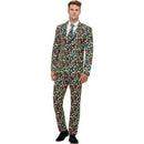 Rubiks Cube Suit Licensed Adult Costume 1