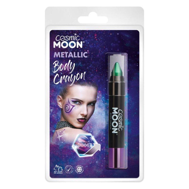 Cosmic Moon Metallic Body Crayons Green_1 sm-S11265