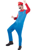 Adult Plumber Super Mario Costume for Men 1