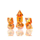 Sirius Dice: Fire Nebula Poly Set 1