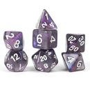 Amethyst Treasures Unearthed 7 Piece Polyhedral Sirius Dice Gaming Accessory 1