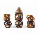 Topaz Treasures Unearthed 7 Piece Polyhedral Sirius Dice Gaming Accessory 2