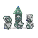 Adventure Dice Set Bard Blue Dungeons and Dragons Gaming Accessory by Sirius Dice 3