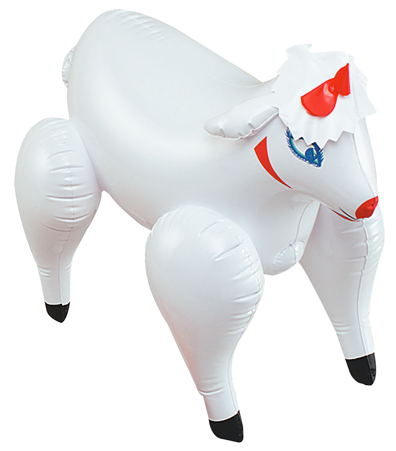 Inflatable Blow Up Sheep White Saucy Goods 54cm_1 SG029