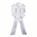 Celebration Door Bow Just Married Wht_1 SK98572