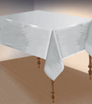 Silver Metallic Table Cover 135 X 270 Cm_1 SK98902MS