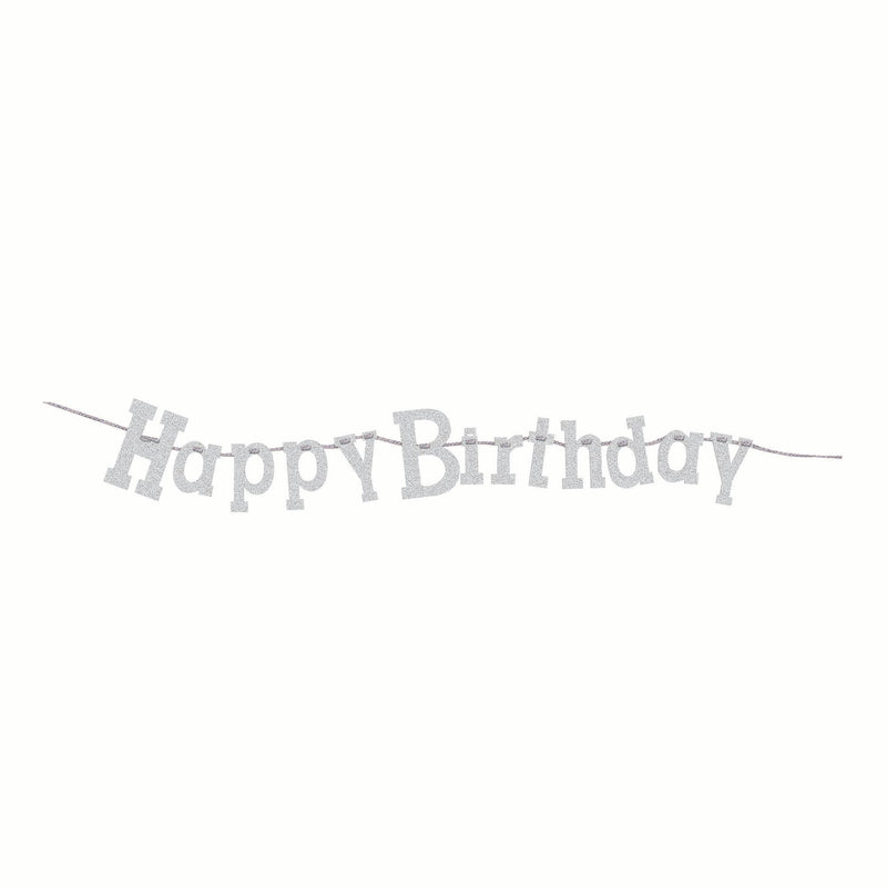 Birthday Diamond Banner Silver_1 SK99114