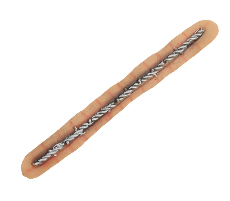 Barbed Wire Neck Wound Stick On Mutilations Unisex_1 SM020