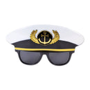 Sailor Cap Glasses Costume Accessory 1