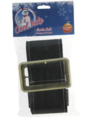 Santa Belt Adult Black 145cm with Gold Buckle Costume Accessory 3