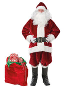 Santa Claus Costume Mens Christmas 4