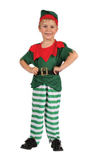 Santa Helper Boy Toddler Costume Christmas Elf 1