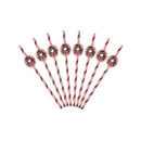 Santoro Gorjuss Ladybird Paper Straws Pink 1