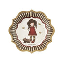 Santoro Gorjuss Ruby Paper Plates Black 1