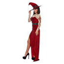Satanic Witch Costume Red 3