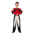 Scissors Costume Childs Black and Red Tunic with Scissors Headband 1