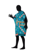 Scrabble Board Licensed Costume Adult Green 3