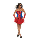 Secret Wishes Women's Marvel Universe Secret Wishes Spider Girl Costume Tutu Dress and Mask 1
