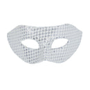 Sequin Eye Mask White 1