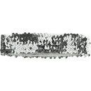 Sequin Headband Silver Costume Accessory 2