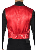 Red Sequin Waistcoat for Adult Costumes 4