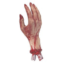 Severed Gory Hand Flesh 30cm Rubber Zombie Costume Accessory 1