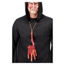 Severed Hand Necklace Beige 1