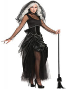 Shadow Ghost Witch Costume Adult UK Size 10-14 1