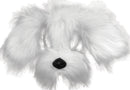 Shaggy Dog White Mask on Headband 1
