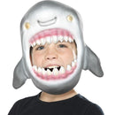 Shark Full Head Mask Kids Grey 1