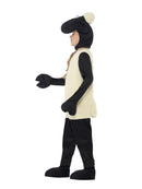 Shaun The Sheep Kids Costume White Jumpsuit Headpiece 5
