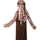 Shepherd Costume Kids Brown White Robe Headpiece 2
