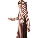 Shepherd Costume Kids Brown White Robe Headpiece 3