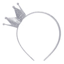 Silver Crown Headband Accessory BA1049 1