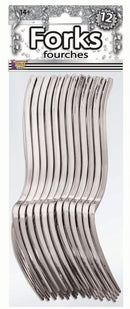 Silver Plated Forks 12 Pack 2