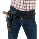 Single Holster Faux Leather with Belt Adult Black 1