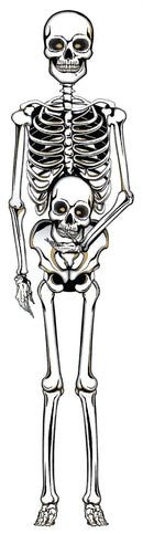 Skeleton Card Decoration 1