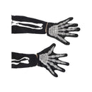 Skeleton Gloves Childs Black Halloween Costume Accessory 1