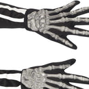 Skeleton Gloves Raised Bony Fingers 1