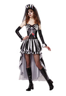 Skeleton King Adult Costume Uk Size 10 14 1