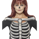 Skeleton Rib Cage Top Unisex Adult White 1