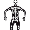 Skeleton Second Skin Adult Glow In The Dark Costume 2
