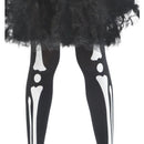 Skeleton Tights Child Black Halloween Costume Accessory 2