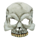 Skull Mask Half Face White Glow in Dark 1