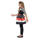 Skully Girl Costume Black Child_3