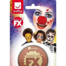Smiffys Make Up FX On Display Card Adult Light Brow 1