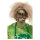 Smiffys Makeup FX Zombie Face Transfer Green Facepaint Blood Pencils Transfer Sponge 1